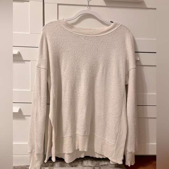Aerie Cozy Good Vibes Oversized Crewneck - Picture 4 of 7